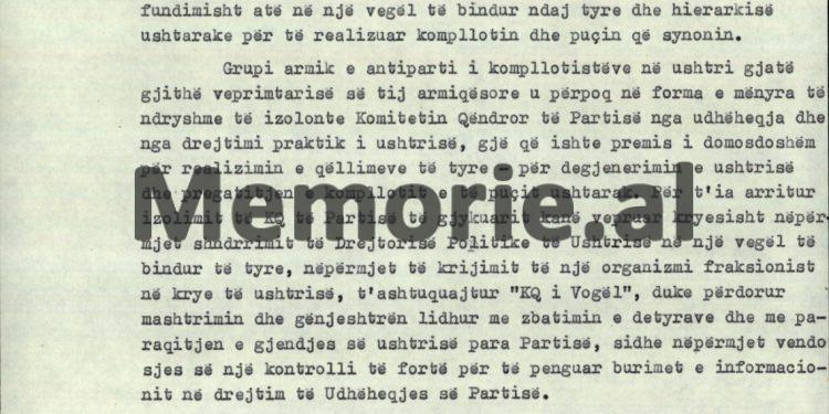 “Goditja e Krerëve të Ushtrisë 1974-1975: ‘Balluku, Dume, Çako, Parllaku, agjentë të Jugosllavisë dhe Traktatit të Varshavës…’” / Zbulohet akt-akuza e Aranit Çelës dhe debati i fundit në Presidium për faljen e tre gjeneralëve