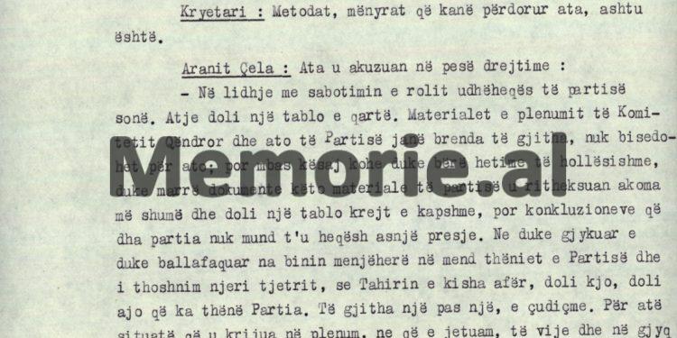 “Petrit Dume, ishte i poshtër dhe i zgjuar për intriga. I kishte këto cilësi të këqija ai, kurse, Rrahman Parllaku…”/ Diskutimi i Haxhi Lleshit, në Presidiumin e Kuvendit Popullor, më 5 nëntor ‘75