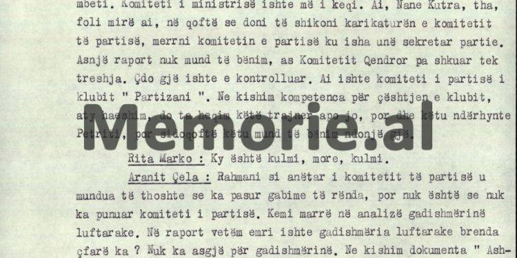“Petrit Dume, ishte i poshtër dhe i zgjuar për intriga. I kishte këto cilësi të këqija ai, kurse, Rrahman Parllaku…”/ Diskutimi i Haxhi Lleshit, në Presidiumin e Kuvendit Popullor, më 5 nëntor ‘75