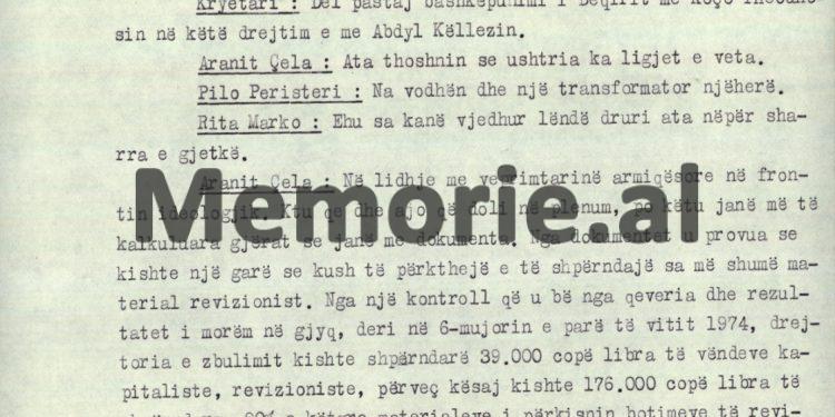 “Shoku Haxhi, hetuesit t’i përgëzojmë, që ua provuam me dokumenta tradhtinë dhe ne si Presidium, me sëpatë t’i presim, pasi…”/ Zbulohen dokumentet sekret për pushkatimin e Beqir Ballukut, 5 nëntor ‘75