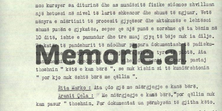 “Beqir Balluku donte lidhjet me Bashkimin Sovjetik, hapjen e dyerve të turizmit, të lidhej me Italinë dhe modelin jugosllav…”/ Diskutimi i Aranit Çelës në Presidiumin e Kuvendit Popullor, 5 nëntor ‘75
