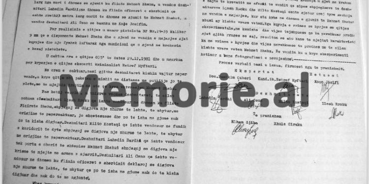“Trupi i qytetarit Mehmet Shehu, ndodhej i shtrirë në krevatin e dhomës së gjumit dhe në krahun e djathtë, një pistoletë, por…”/ Zbulohen dokumentet dhe fotot e panjohura të ish-kryeministrit Mehmet Shehu
