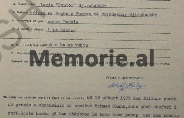 “Kur nuk pranova të parakaloja makinën e Enverit, që ma kërkuan Fiqretja me Marjetën, rrugës në kthim nga Durrësi, ato më thanë…”/ Dëshmia në hetuesi e ish-shoferit të Mehmet Shehut