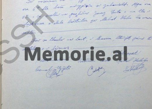 “Kur mungonte kuzhinieri i tyre, Mehmeti me Fiqreten, merrnin atë të Vlorës, E.L., se mua s’më donin, por me urdhër, natën e ngjarjes, më thanë t’i bëja darkë edhe mjekut, Ll. Rr., por ai s’pranoi…”/ Dëshmia e bujshme e ish- kuzhinierit të Bllokut