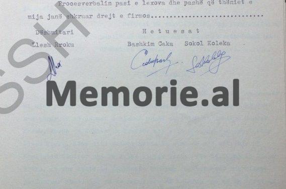 “Kur na u komunikua ngjarja, unë dorzova çelsat ku mbaheshin armët e Mehmet Shehut dhe më pas, zbritëm kufomën e tij në kat të parë, së bashku me…”/ Dëshmia e oficerit të shoqërimit të ish-kryeministrit