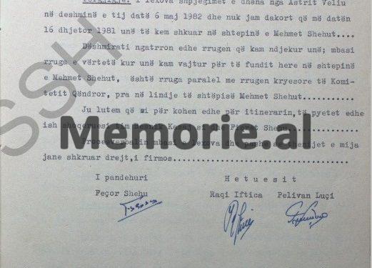 “Në shtëpinë e Mehmet Shehut në Durrës, futej Ismail Kadareja me të shoqen dhe laheshin në pishinë, kurse Rikard Ljarja, shkonte aty…”/ Dëshmia në hetuesi e ish-ministrit të Brendshëm, Feçor Shehu