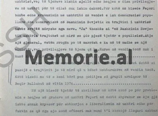 “Feçori vlerësonte romanin ‘Dimri i vetmisë madhe’ të Kadaresë, duke thënë se autori paraqet me vërtetësi rininë e ‘Rrugës së Dibrës’, e cila është si ajo e Bashkimit Sovjetik…”/ Dëshmia në hetuesi, ish-drejtorit të Albimportit