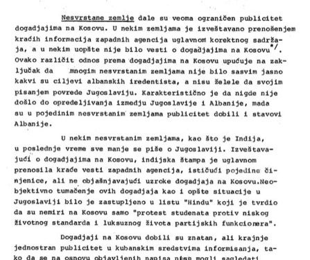 “Sipas shtypit grek, trazirat e ’81-it në Kosovë, do të çonin një konflikt midis Jugosllavisë dhe Shqipërisë, ku sovjetikët, do t’i dilnin në ndihmë Tiranës dhe……”/ Refleksionet e publicistit të njohur nga Shkupi