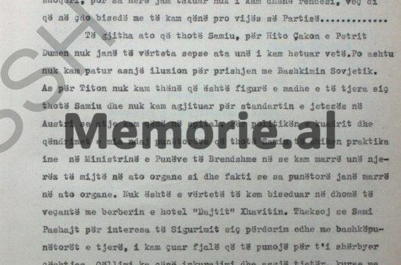 “Gjatë bisedave armiqësore me Feçorin, diskutonim edhe mbi romanin e Kadaresë, ‘Dimri i vetmisë së madhe’, ai thoshte se; ashtu si te ‘Broduej’, duhet…”/ Akuzat në hetuesi, ndaj ish-ministrit të Brendshëm