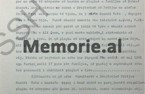 “Në vitin 1981, Ismail Kadareja, po merrej me një skenar për filmat që do bëheshin për Mehmet Shehun, kurse Dritëro Agolli me Virgjil Kulen…”! / Dëshmia e rrallë në hetuesi, e oficerit të grupit të shoqërimit