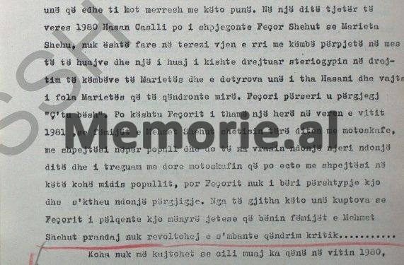 “Marjeta me Bashkimin dhe Ismaili me Helenën, vinin te Hotel ‘Adriatiku’ në plazh, por Marjeta vinte dhe vetëm, ulej në mes të turistëve të huaj…” / Dëshmia e në hetuesi, e ish-kryetarit të Degës Durrësit