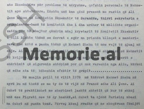 “Kur doli Mehmeti nga takimi me Enverin, ishte bërë për të ardhur keq, dyll i verdhë në fytyrë dhe i merreshin këmbët rrugës, u mbyll brenda dhe…”/ Dëshmia e rrallë në hetuesi e, truprojës të ish-kryeministrit Shehu
