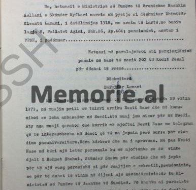 “Para se të vriste veten, Mehmet Shehu më dërgoi me korrier një letër, ku më thoshte se…”/ Zbulohet dëshmia e rrallë në hetuesi, e ish-ambasadorit shqiptar në Jugosllavi, Francë dhe Suedi