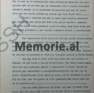“Para se të vriste veten, Mehmet Shehu më dërgoi me korrier një letër, ku më thoshte se…”/ Zbulohet dëshmia e rrallë në hetuesi, e ish-ambasadorit shqiptar në Jugosllavi, Francë dhe Suedi