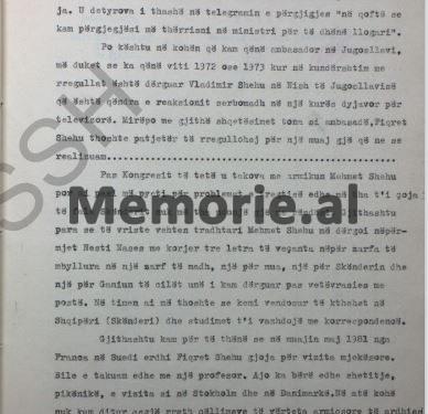“Para se të vriste veten, Mehmet Shehu më dërgoi me korrier një letër, ku më thoshte se…”/ Zbulohet dëshmia e rrallë në hetuesi, e ish-ambasadorit shqiptar në Jugosllavi, Francë dhe Suedi