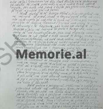 “Neli im i dashur, ti s’duhet të synoje në asnjë mënyrë te vajza e Qazim Turdiut, për t’u fejuar me të, pasi…”! / Zbulohet letra e panjohur e Mehmet Shehut, për djalin e tij Skënderin në Suedi, 3 dhjetor 1981