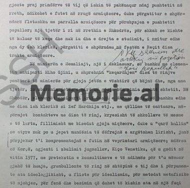 Letra e Enverit për Hazbiun: “S’duhen ngatërruar thyerjet e xhamave, me agjitacion e propagandë, po profesor Gashin në Shkodër, pse e arrestuat…”?! / Dokumenti që “fundosi” ministrin e Brendshëm në ’79-ën