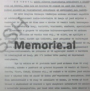 Letra e Enverit për Hazbiun: “S’duhen ngatërruar thyerjet e xhamave, me agjitacion e propagandë, po profesor Gashin në Shkodër, pse e arrestuat…”?! / Dokumenti që “fundosi” ministrin e Brendshëm në ’79-ën