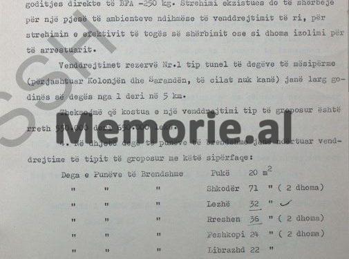 “Objekti sekret do ketë 40 dhoma, 3 për udhëheqjen, 5 Sigurimi, 3 Hetuesia, etj., dhe do i rezistojë bombave të aviacionit …”/ Zbulohet proces-verbali i mbledhjes, për ndërtimin e ‘Bunk’Art 2’, shtator 1979