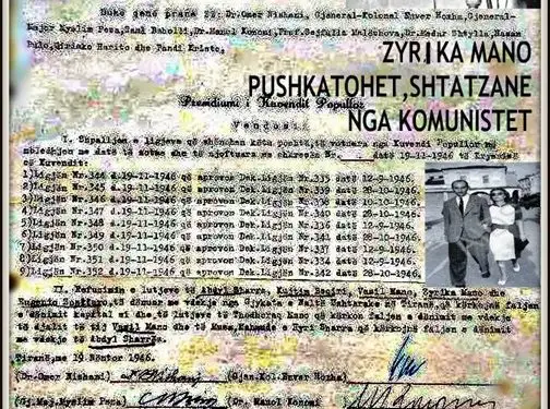 “Para pushkatimit, kur Zyrika Mano i tha të shoqit Vasilit; do ri shihemi në qiell, ndërhyri prokurori kriminel Nevzat Haznedari, duke i thënë…”/ Dëshmia e rrallë e të mbijetuarit të kampit politik të Vloçishtit