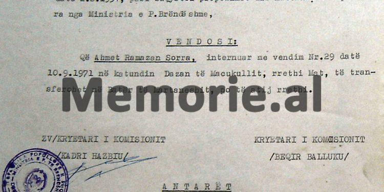 “Janë elementë me qëndrim të keq politik dhe paraqesin rrezikshmëri shoqërore, prandaj të internohen…”/ Zbulohet dosja voluminoze me emrat e qindra personave që përfunduan në “gulagët” e komunizmit