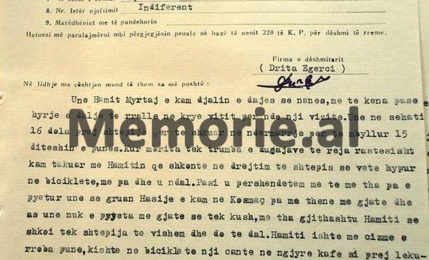 “Fadil Rizai dha jetën në krye të detyrës prandaj ai të shpallet ‘Dëshmor i Ndërtimit të Socializmit’, ose t’i jepet një Medalje Trimërie, sepse dhe si familje…”/ Letra për Degën e Brendshme të Shkodrës
