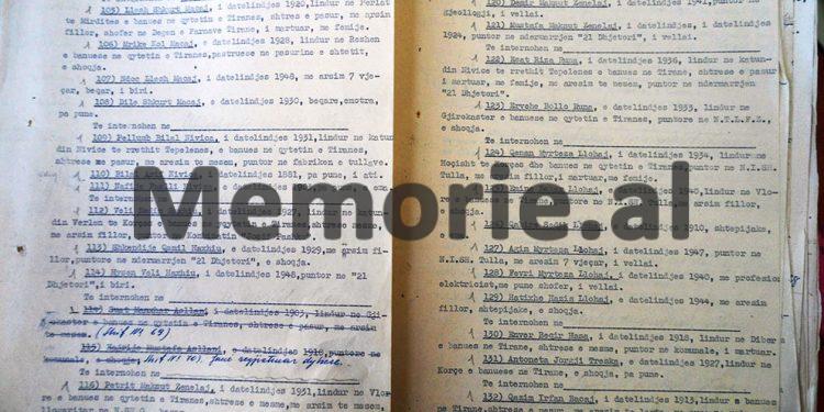 Nga familjet Macaj e Mirditës, Runa e Tepelenës dhe Xhindole e Lushnjes, te Beçi e Përmetit, Papa e Sarandës, e Alliu të Krujës… / Kush ishin familjet e njohura “reaksionare”, që u internuan në 1967-ën?