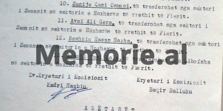 “Pasi paraqet rrezikshmëri për arratisje jashtë shtetit, Gjyle Avdi Leci, të internohet për 3 vjet në T’pla të Tropojës, kurse Ramadan Zhazedin Daullxhiu, me tetë fëmijë…”/ Zbulohen vendimet e vitit 1972