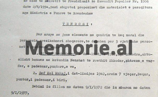 “Janë elementë me qëndrim të keq politik dhe paraqesin rrezikshmëri shoqërore, prandaj të internohen…”/ Zbulohet dosja voluminoze me emrat e qindra personave që përfunduan në “gulagët” e komunizmit