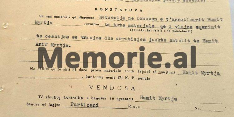 “Gruaja dhe tre fëmijët iu mbytën, pasi i’u përmbys lundra nga koha e keqe, kurse ai doli me not dhe u dorëzua në Tivar te…”/ Raporti i UDB-së për ngjarjen tragjike të Hamit Myrtja nga Shkodra, shtator 1976