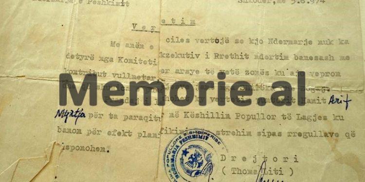 “Rojën e qëllova me qytën e pushkës, pasi kur i tregova se kisha hall të madh dhe doja me u arratis në Jugosllavi me gruan e tre fëmijët, ai…”! / Dëshmia në hetuesi e Hamit Myrtja, që e ktheu UBD-ja, në tetor ‘76