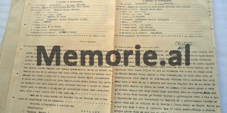 “Hasijen e kam pas motër, kurse Hamitin burrin e motrës dhe me të kena shkue vazhdimisht mirë, por ditën e fundit që ata dolën prej shtëpie…”/ Dëshmia në hetuesi e Bukurie Xhemal Xhaferit