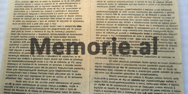 “Edhe pse vdekja po e kanoste, nga urrejtja e madhe që kishte ndaj Partisë dhe pushtetit popullor, i pandehuri Hamit s’tregoi aspak kujdes për pjellën e tij…”/ Akt-akuza ndaj shkodranit që e ktheu UDB-ja