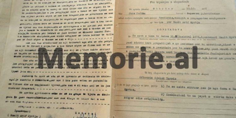 “Kam 6 vjet gruan pa punë, jetoj me 1 mijë lekë të vjetra në muaj, jetë fukarenjsh, prandaj të tradhtuen shokët e tu, Beqir Balluku me Petrit Dume e Parllakun, se…”/ Letra e Hamit Myrtja për Enver Hoxhën