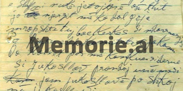 “Kam 6 vjet gruan pa punë, jetoj me 1 mijë lekë të vjetra në muaj, jetë fukarenjsh, prandaj të tradhtuen shokët e tu, Beqir Balluku me Petrit Dume e Parllakun, se…”/ Letra e Hamit Myrtja për Enver Hoxhën