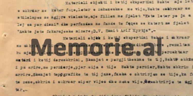 “Kam 6 vjet gruan pa punë, jetoj me 1 mijë lekë të vjetra në muaj, jetë fukarenjsh, prandaj të tradhtuen shokët e tu, Beqir Balluku me Petrit Dume e Parllakun, se…”/ Letra e Hamit Myrtja për Enver Hoxhën