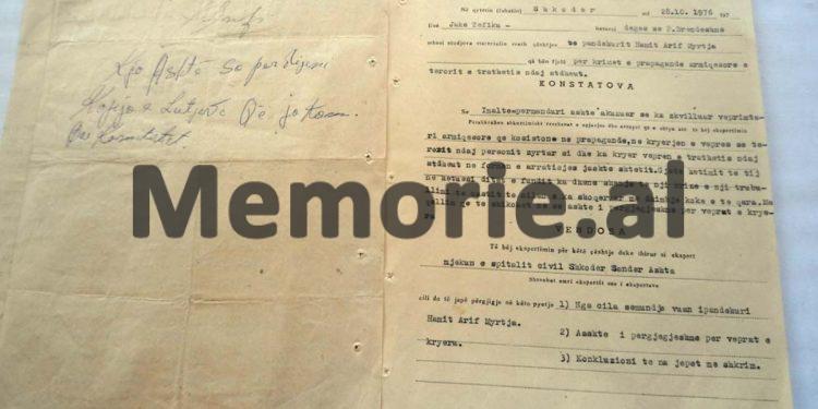 “Kam 6 vjet gruan pa punë, jetoj me 1 mijë lekë të vjetra në muaj, jetë fukarenjsh, prandaj të tradhtuen shokët e tu, Beqir Balluku me Petrit Dume e Parllakun, se…”/ Letra e Hamit Myrtja për Enver Hoxhën