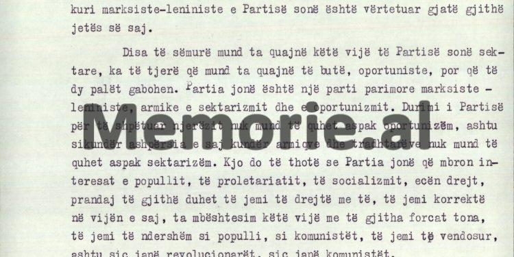 “Kur Enveri e pyeti Aranit Çelën, se; a është e drejtë, që të marrim në shqyrtim, ata që s’bëjnë kërkesë t’u falet jeta, si ky Xhavit Sallaku, ai i tha…”! / Mbledhja e Presidiumit të Kuvendit Popullor, 31 maj 1977