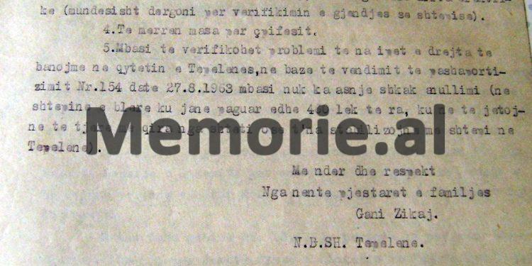 “Pasi ju pritëm për tre muaj para Komitetit Qendror e Kryeministrisë dhe rrugët për takim me ju, janë të zëna, po ju drejtohemi me…”/ Historia e rrallë e familjes nga Tepelena, që i vuri Fletë-Rrufe Enverit dhe Mehmet Shehut