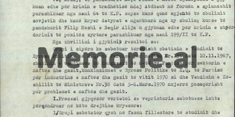 “Jam penduar, kam qenë shtëpi bazë e luftës, jam vëllai i Todo Manços, si dhe kam dy fëmijë në ngarkim, ju lutem të më falni jetën…”/ Zbulohet letra para pushkatimit, e drejtorit të Makina-importit, maj 1976