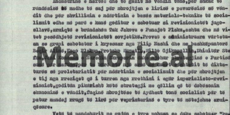 “Milto Gjikopulli u rekrutua si agjent në 1959, nga ‘pedagogu’ rus Digezvinski, kurse në 1966, kunata e tij, agjentja Elvira Babiçenko…”/ Akt-akuza e Aranit Çelës, ndaj “Grupit sabotator të naftës”, qershor 1976