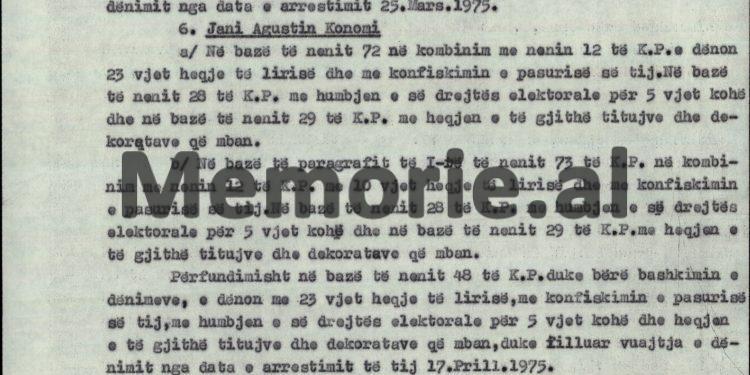 “I lutem atij forumi të lartë, e Partisë mëshirëplotë, që të më falë jetën, për t’ja dedikuar deri në fund asaj, që i jam borxhli…”/ Kërkesa e Milto Gjikopullit për Presidiumin e Kuvendit Popullor, qershor 1976