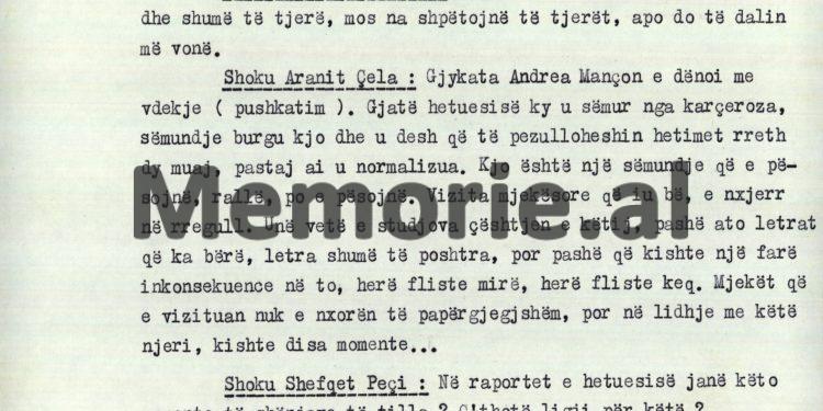 “Pasi u çuan në vendin e ekzekutimit dhe u njoftuan nga Zv.Prokurori Përgjithshëm, shoku S. Samara, se kërkesa për faljen e jetës, u refuzua, ata…”/ Proces-verbali i pushkatimit të tre “sabotatorëve të naftës”, 28 qershor ‘76