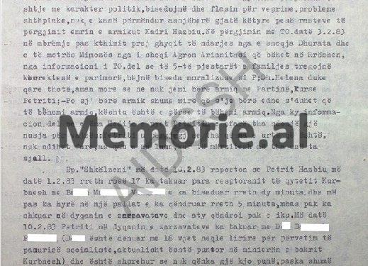 “Në arrestimin e armikut të Partisë, Kadri Hazbiu, do marrin pjesë shokët….. dhe ai do dërgohet me…”/ Zbulohet dokumenti i rrallë i Sigurimit, për ish-ministrin dhe amaneti që ju la familjarëve të tij!