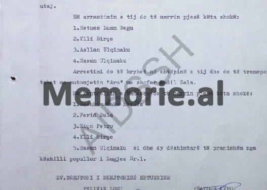 “Në arrestimin e armikut të Partisë, Kadri Hazbiu, do marrin pjesë shokët….. dhe ai do dërgohet me…”/ Zbulohet dokumenti i rrallë i Sigurimit, për ish-ministrin dhe amaneti që ju la familjarëve të tij!