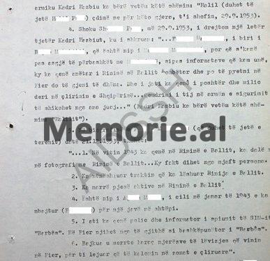 “Anëtar i Rinisë së Ballit, i ati milic e spiun i SIM-it, dy dajo komandantë Balli…”/ Dokumenti sekret i Sigurimit, për ballistin që hetoi Koci Xoxen, Dali Ndreun, Teme Sejkon, “sabotatorët e naftës”, etj.!
