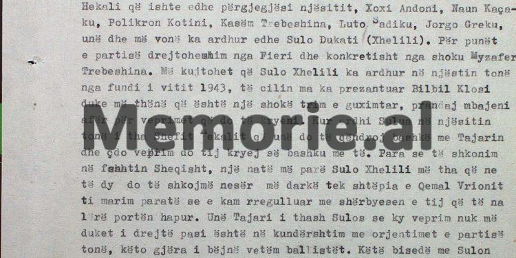 “Me urdhër direkt të Kasem Trebeshinës, ne bëmë 12 atentate në Fier, kurse vetë Kasemi, vrau dëshmorin…”/ Zbulohen dokumentet e Sigurimit të vitit 1982, për vrasjet e kryera nga njësiti gueril i Fierit