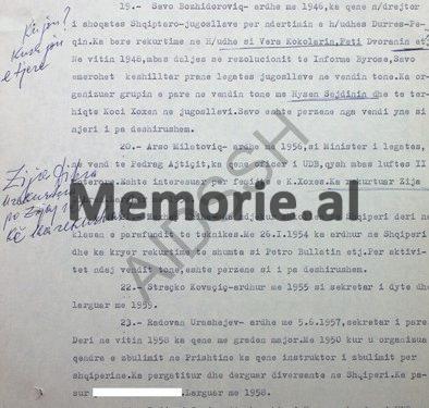 “Ambasadori B. Komatina, i tha atij turk; Enver Hoxha s’ishte ai i mëparshëmi, sepse pas tij në kongres, s’doli Mehmet Shehu, por…”/ Zbulohet dosja sekrete e Sigurimit për ambasadën jugosllave, në-‘82-in
