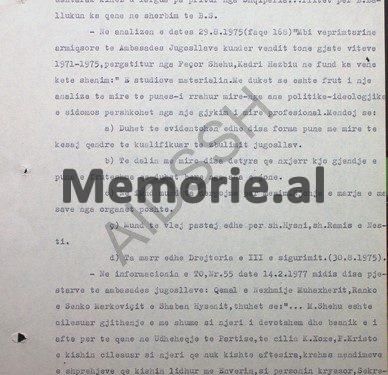 “Ndërmjet udhëheqsave kryesorë të Partisë dhe të Shtetit, raportet s’janë të mira, kryeministri Shehu me Hysni Kapon kanë përplasje…”/ Dosja e Sigurimit me përgjimet e ambasadës jugosllave, në-‘82-in