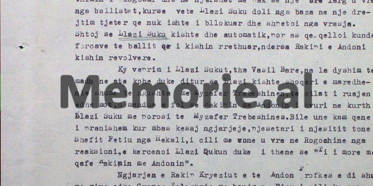 “Me urdhër direkt të Kasem Trebeshinës, ne bëmë 12 atentate në Fier, kurse vetë Kasemi, vrau dëshmorin…”/ Zbulohen dokumentet e Sigurimit të vitit 1982, për vrasjet e kryera nga njësiti gueril i Fierit